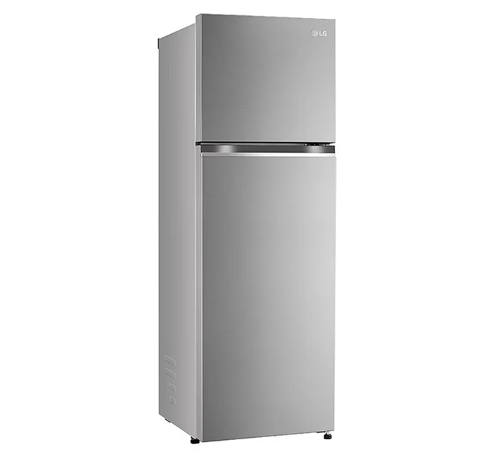 LG 272 litres 2 Star Double Door Refrigerator Shiny Steel GL-S312SPZY (GLS312SPZY.APZZEBN)